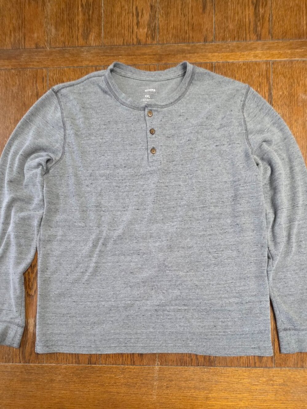 Men's Sonoma Goods For Life Supersoft Thermal Henley – Size XXL